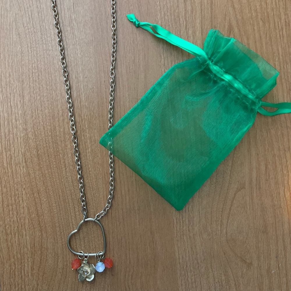 Brand New Heart Charm Necklace